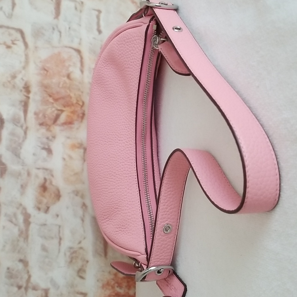 New Coach Luna Leather Shoulder Bag - Picture 7 of 11